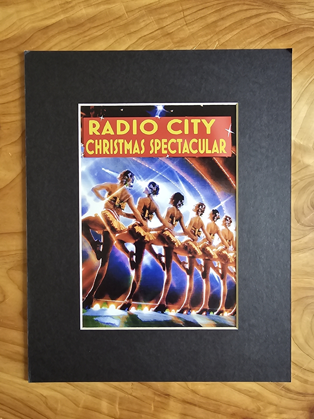 Radio City Christmas Spectacular Matted Print - Picture 2 of 4